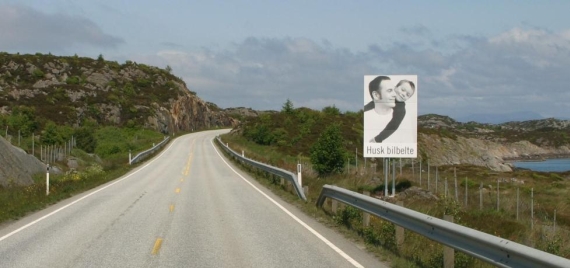 "Buckle Up" Norway. The Norwegian Road Safety Campaign.